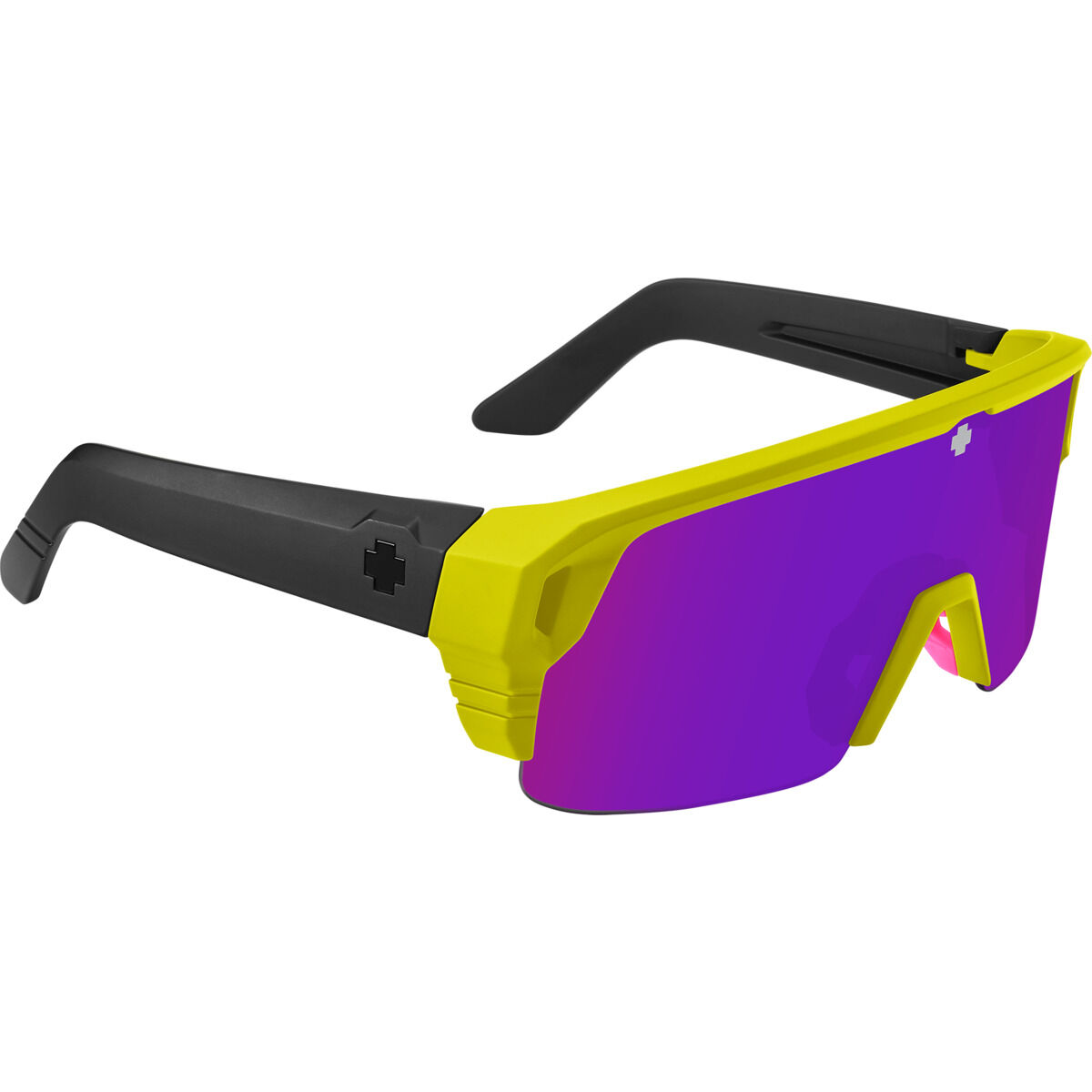 MONOLITH 5050, Matte Neon Yellow-Happy Bronze with purple Spectra Mirror, hi-res image number null
